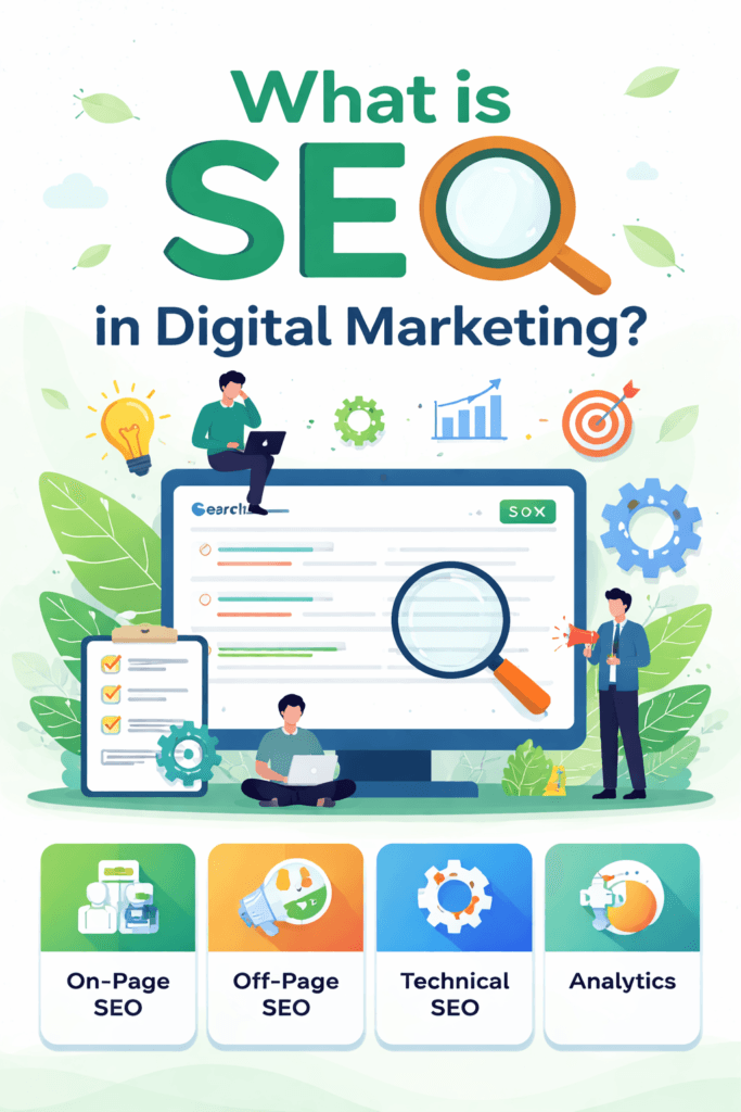 What is SEO in digital Marketing in Hindi​
